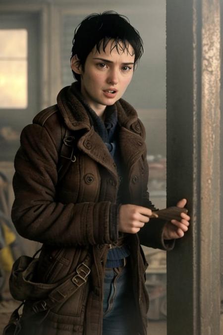Call - played by Winona Ryder in Alien4