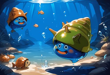 Shell slime / スライムつむり (Dragon quest) IL/Pony
