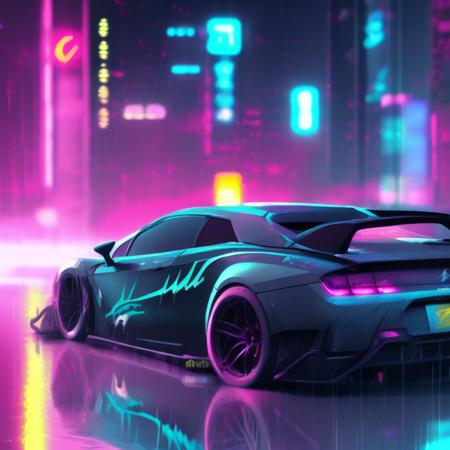 Flonix's Fast but Furios - A Universal Neon Cyber Model of SICK cars and Styles - Model 2.X Embedding
