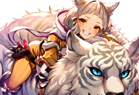 Xenoblade Chronicles 2 - Nia and Dromarch (ニア &  ビャッコ) PonyXL