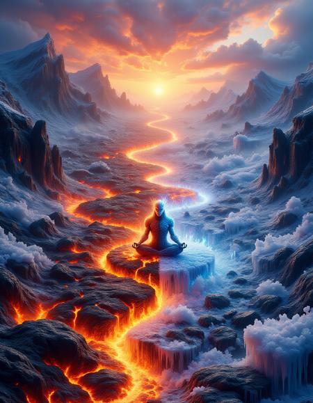 Fire and Ice Style [FLUX+SDXL+1.5]版本FLUX (ID: 896371)