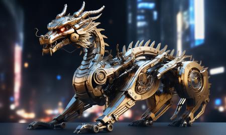 XL Special effects mech art style