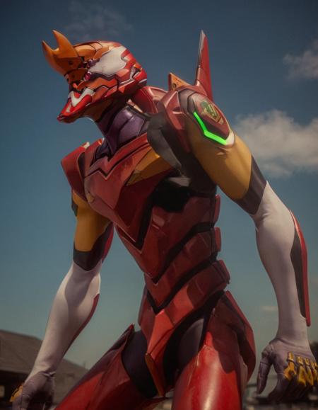 Neon Genesis Evangelion - Eva-02 - SDXL