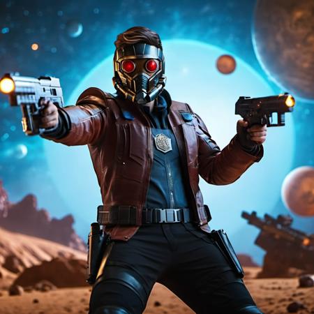 Starlord (with mask) - SDXL