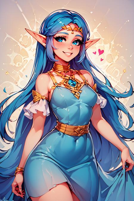 Nayru (The Legend Of Zelda: Oracle of Seasons) [Pony & SD1.5]