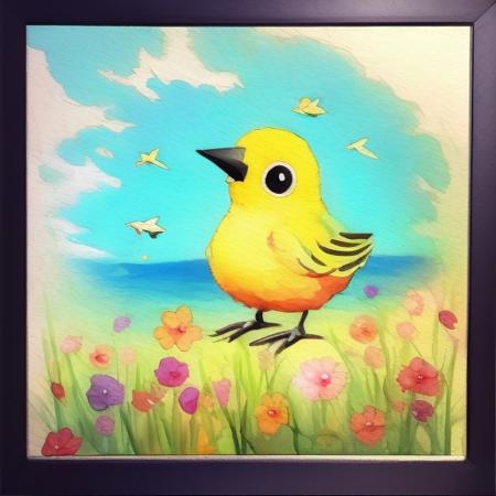麻雀插画(Sparrow illustration)版本v1.0 (ID: 212009)