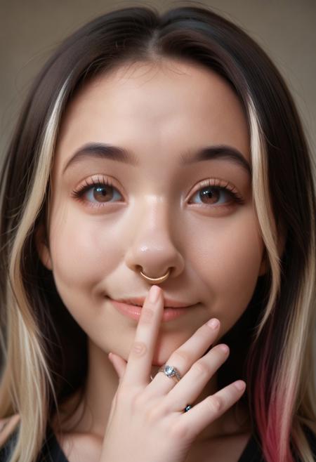 Septum Nose Ring Piercing - Pony