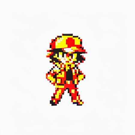 Pokemon Trainer Sprite PixelArt