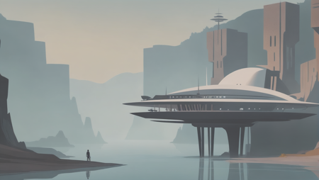 Envy Starlight Mid Century Scifi 02 - Minimalist edition