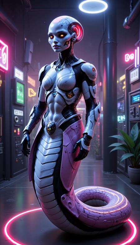 Naga - Creature Concept - FLUX