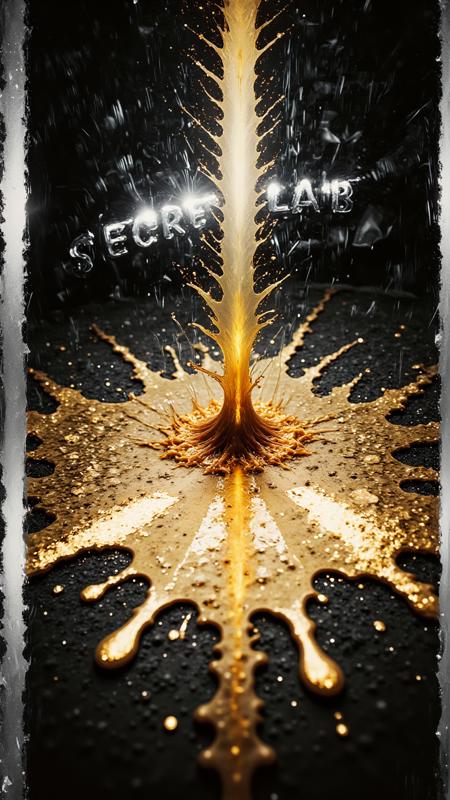 FLUX The Secret Lab Lora - Gold, Bronze, Silver Effect Photography Artstyle  [+SDXL]