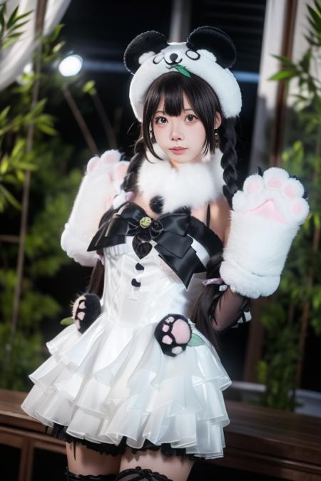 永劫无间 沈妙 熊猫装 shenmiao naraka panda版本v1.0 (ID: 1051400)