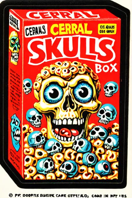 Wacky Packages TOPPS Style XL
