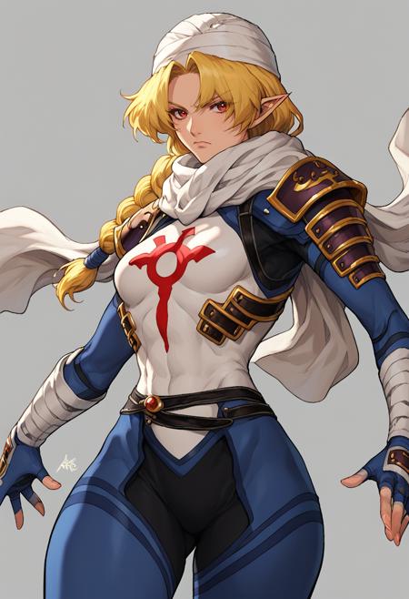 Sheik (Super Smash Bros./Legend of Zelda) 4 Outfits