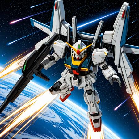 Mobile Suit Gundam FXA-05D_RX-178 スーパーガンダム [Mk-II DEFENSER]