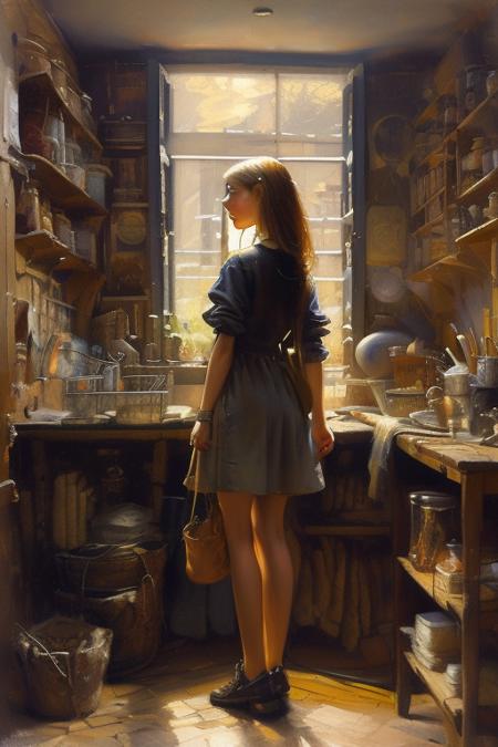 style of Alan Fearnley 431