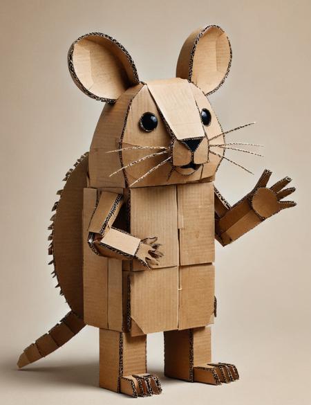DonM - Cardboard Style [SD,SDXL,Pony]版本SDXL (ID: 668502)