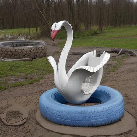 A swan made of tires版本v1.0 (ID: 412450)