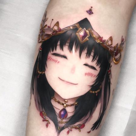 Anime tattoo