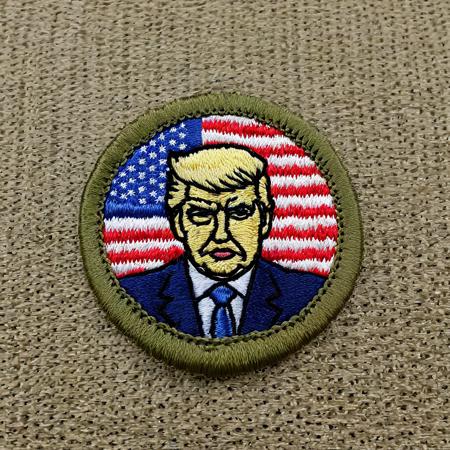 Merit Badge Embroidered Patch Style XL