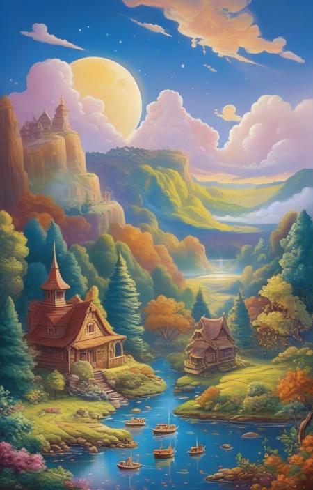 A cartoon scene style suitable for e-commerce - tangbohu [SDXL] 63