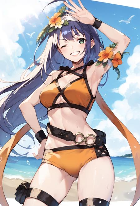 Mia/ワユ (Fire Emblem Heroes Outfit)【PonyXL】版本summer_v1.0 (ID: 371671)