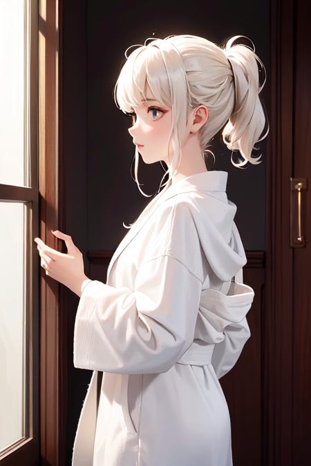 White Bathrobe | 白色浴袍 （Kui）