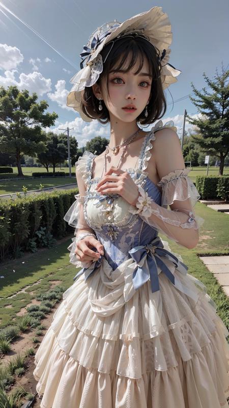 【雾蓝月光】Dress No.15 Wathet Dress版本Dress No.15 V3 wlyg (ID: 181870)