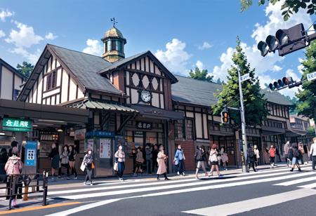 旧原宿駅 Old Harajuku Station SDXL