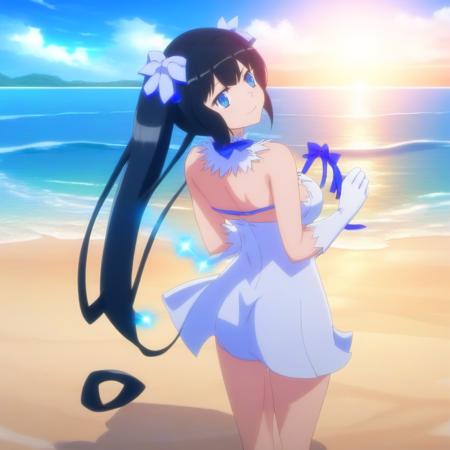 Goddess Hestia - DanMachi - Realistic & Anime