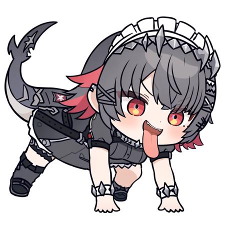 三月七冲刺表情包March 7 running pose meme