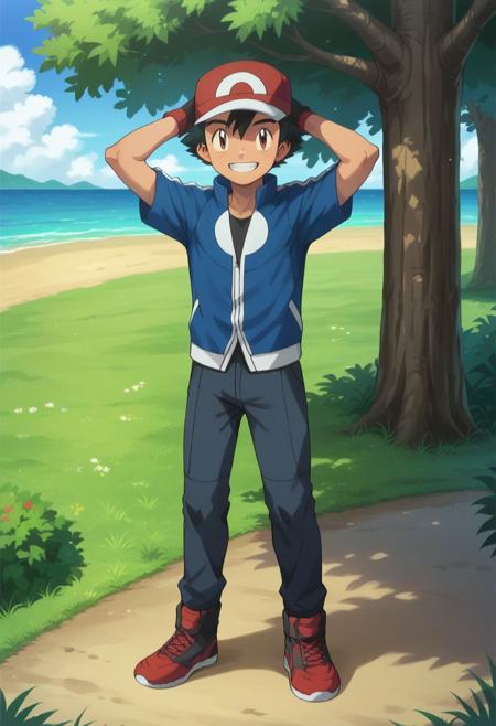 Ash Ketchum - Pokemon X and Y Version - Pony + Illustrious