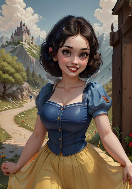 Snow White Disney Princess - SD 1.5 | XL PONY - by YeiyeiArt