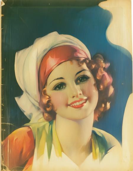 1930's Pin up - Enoch Bolles Style - SDXL 1.0