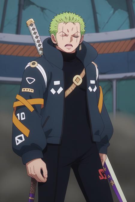 Roronoa Zoro (ロロノア・ ゾロ) Egghead Outfit - One Piece (ワンピース) - (Pony) [Comission]