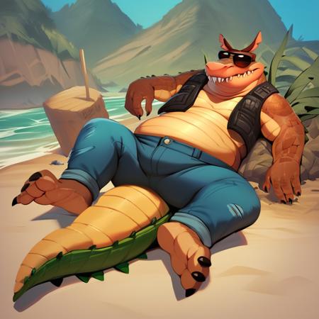 Dingodile (Crash Bandicoot) PonyXL