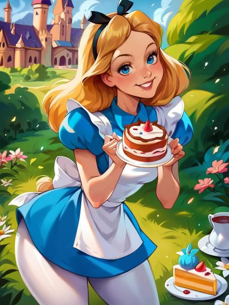 Alice In Wonderland! Disney - FLUX | SD 1.5 | XL PONY | Illustrious XL - by YeiyeiArt