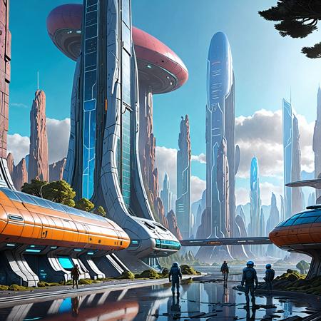 Fresh Ideas@Sci-fi scenes_SDXL