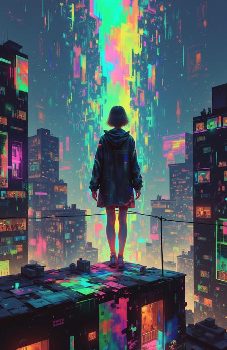 Anime Art-Style版本Psychedelic/Glitch (ID: 1072372)