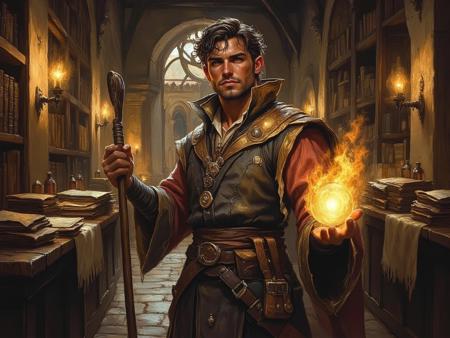 Painterly Fantasy Portrait