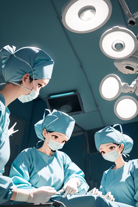Female Surgeon / Surgical Nurse XL