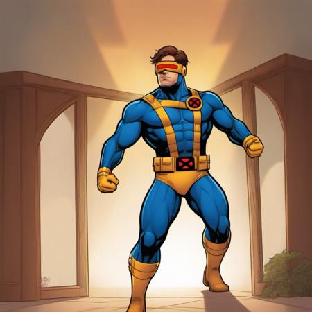 Cyclops - Marvel Character - SDXL Realistic & Comics