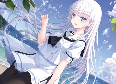 summer pockets-naruse shiroha-鸣濑白羽