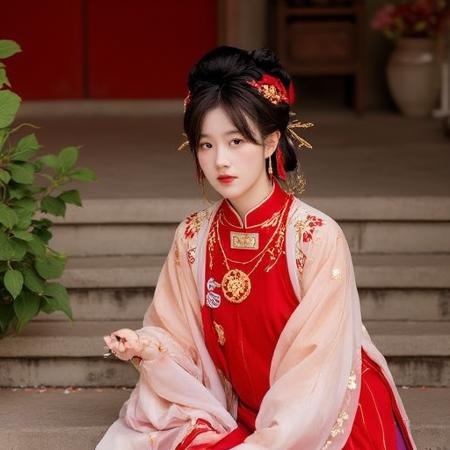 Traditional Chinese Cosplayer