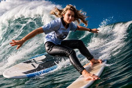 OpenPose, surfing