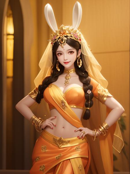 王者荣耀_公孙离_玉兔公主_Honor of kings_Gongsun Li