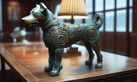 XL Realistic bronze art style