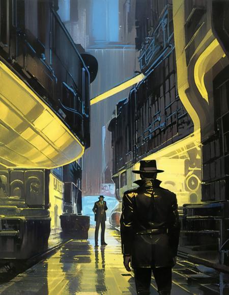 1960's Science Fiction Book Covers - Syd Mead Style - SDXL 1.0