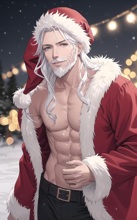 Sexy Santa Clause | Merry Christmas | Bara Concept