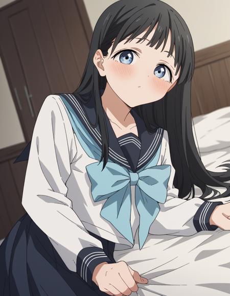 Komichi Akebi (明日 小路) - Akebi's Sailor Uniform (Akebi-chan no Sailor-fuku) (明日ちゃんのセーラー服) - COMMISSION